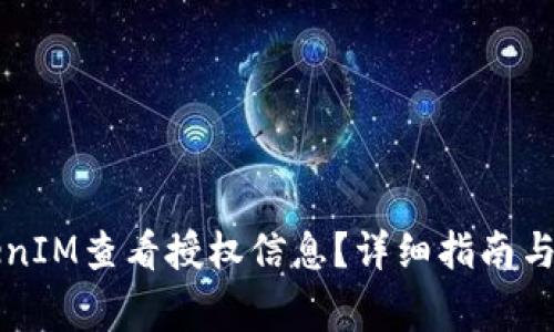 如何使用TokenIM查看授权信息？详细指南与常见问题解析